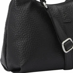 Voi Umhängetaschen<Hirsch Umhängetasche Leder 25.5 cm schwarz