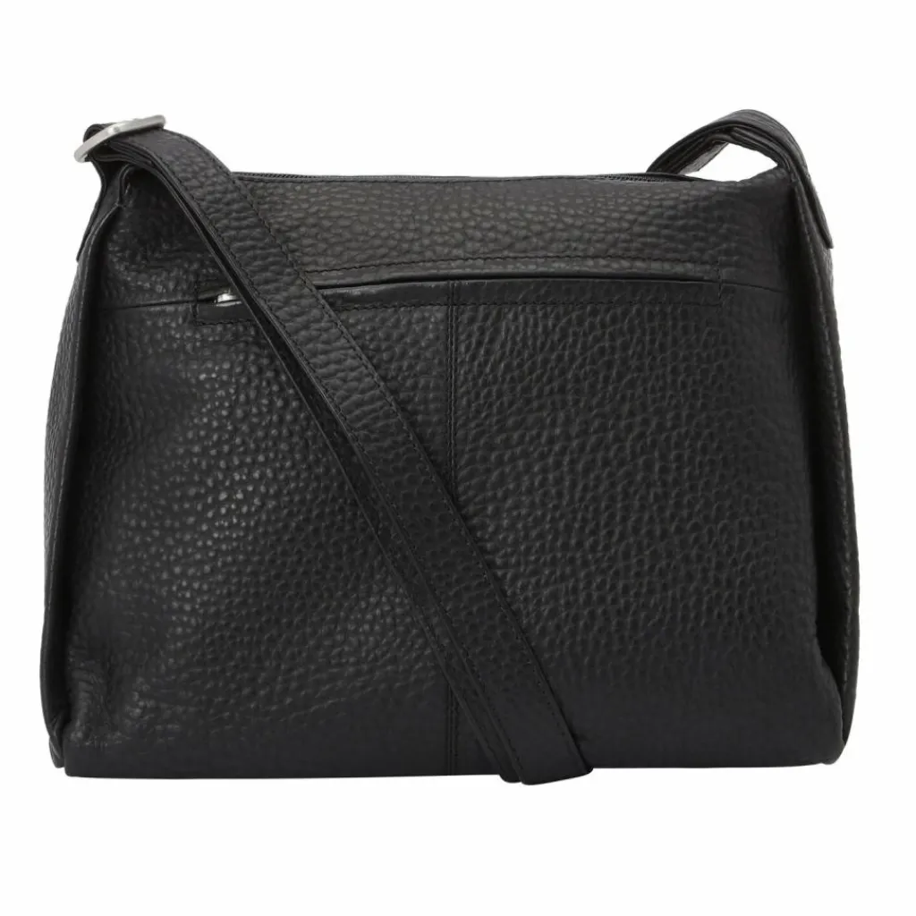 New Voi Hirsch Umhängetasche Leder 29 cm schwarz