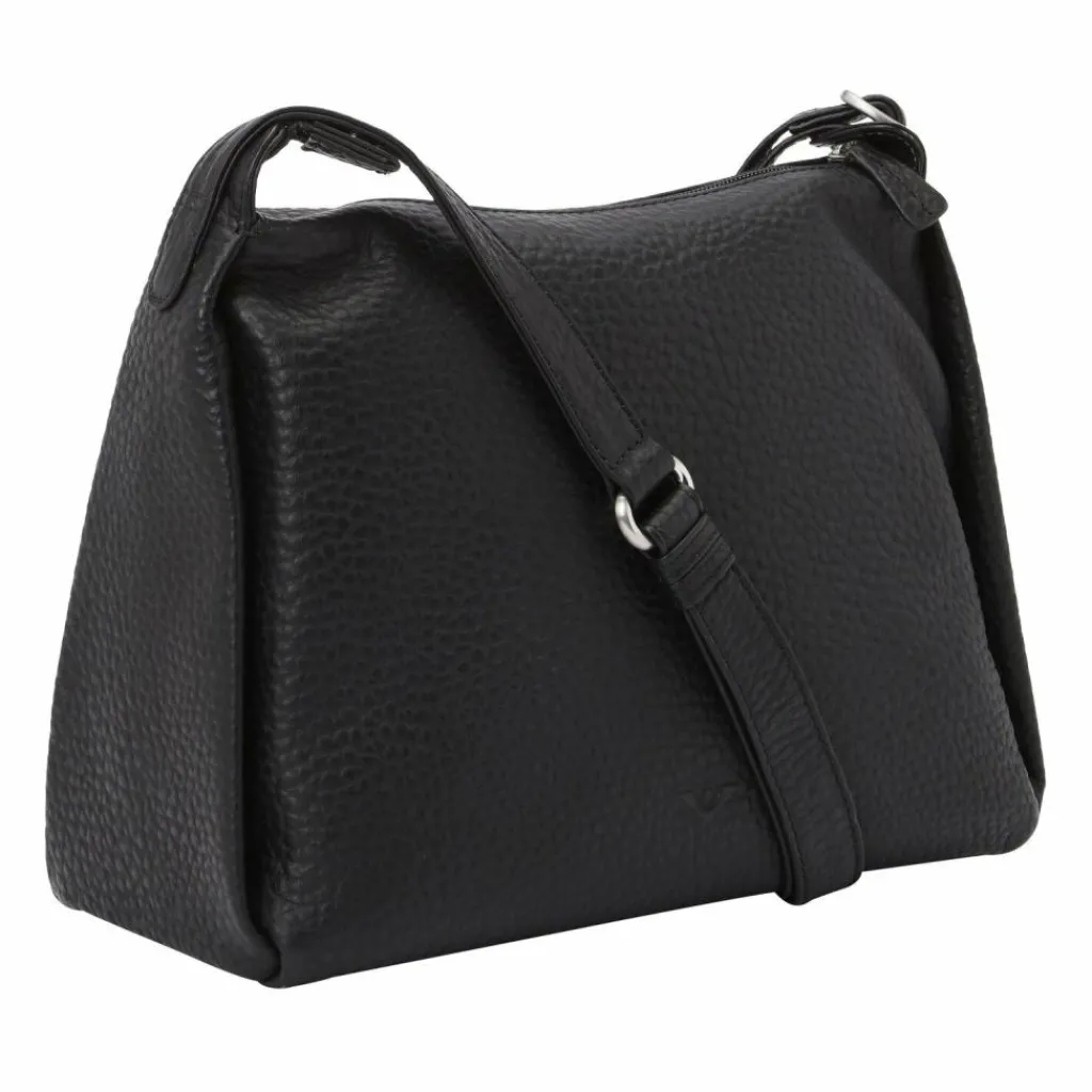 New Voi Hirsch Umhängetasche Leder 29 cm schwarz