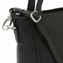 Hot Voi Hirsch Verona Schultertasche Leder 19.5 cm schwarz