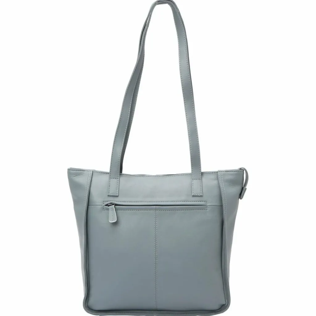 Voi Schultertaschen|Henkeltaschen<4Season Eugenia Schultertasche Leder 29.5 cm graphit