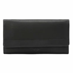 Hot Voi 4Seasons Geldbörse RFID Schutz Leder 19.5 cm schwarz