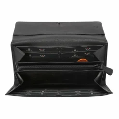 Hot Voi 4Seasons Geldbörse RFID Schutz Leder 19.5 cm schwarz