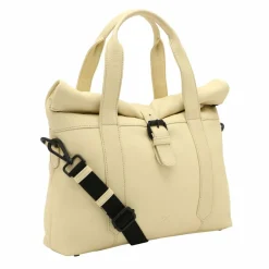 Voi Schultertaschen<4Seasons Schultertasche Leder 32 cm vanilla