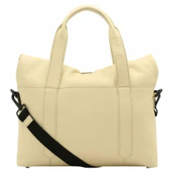 Voi Schultertaschen<4Seasons Schultertasche Leder 32 cm vanilla