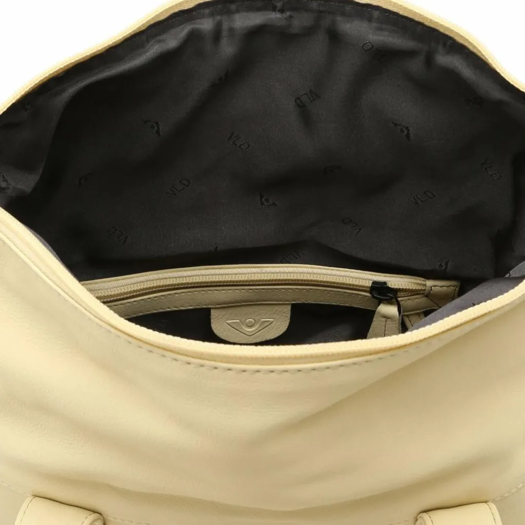 Voi Schultertaschen<4Seasons Schultertasche Leder 32 cm vanilla