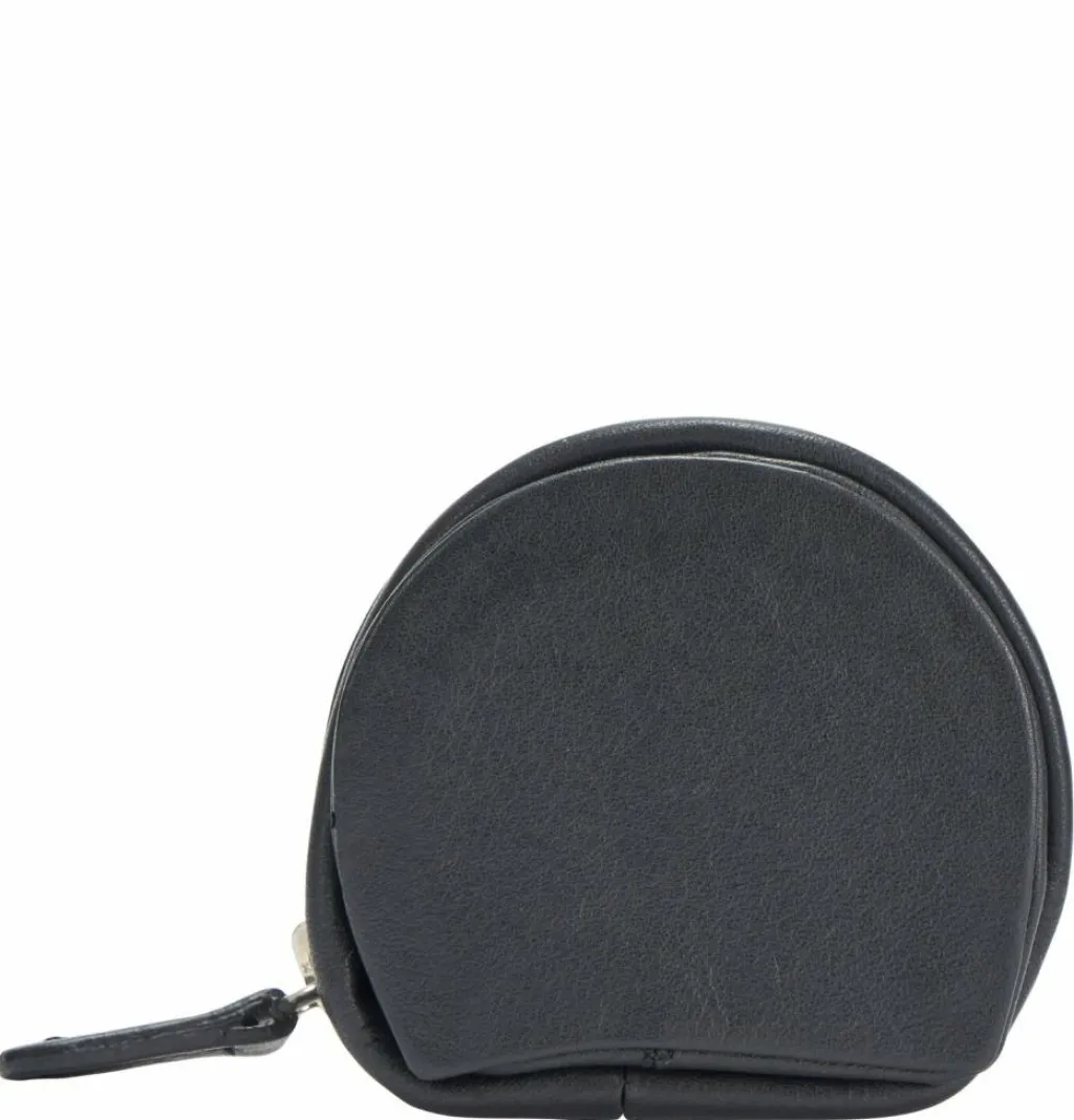 Best Voi Soft Ebony Münzbörse Leder 7 cm granat