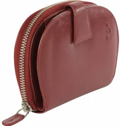 Voi Soft Penny Geldbörse Leder 13 cm granat