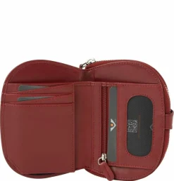 Voi Soft Penny Geldbörse Leder 13 cm granat