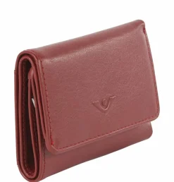Voi Herrengeldbörsen Querformat|Damengeldbörsen Querformat<Soft Toni Geldbörse Leder 9 cm granat