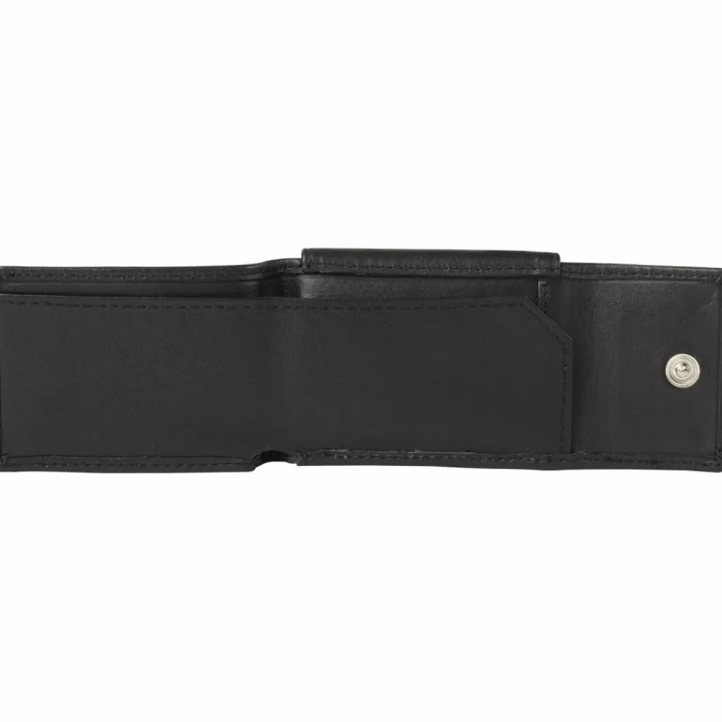 Voi Herrengeldbörsen Querformat<Soft Valentin Geldbörse Leder 9 cm schwarz