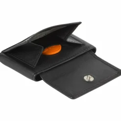 Voi Herrengeldbörsen Querformat<Soft Valentin Geldbörse Leder 9 cm schwarz