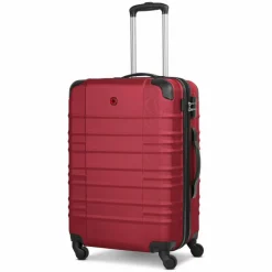 Online Wenger Amplar Evo 4 Rollen Kofferset 3-teilig mit Dehnfalte ruby