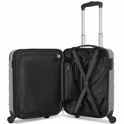 Sale Wenger Amplar Evo 4 Rollen Kabinentrolley S 53 cm mit Dehnfalte cloud