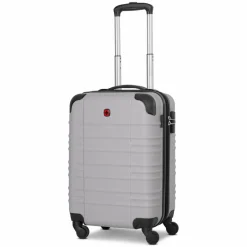 Sale Wenger Amplar Evo 4 Rollen Kabinentrolley S 53 cm mit Dehnfalte cloud