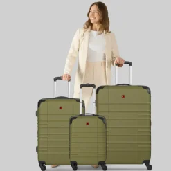 Wenger Amplar Evo 4 Rollen Kofferset 3-teilig mit Dehnfalte