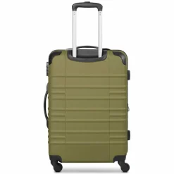 Wenger Hartgepäck|4-Rollen Koffer<Amplar Evo 4 Rollen Trolley M 65 cm mit Dehnfalte olive