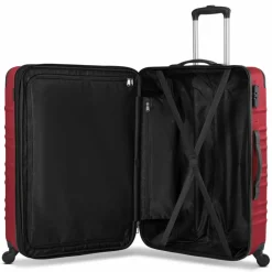 Discount Wenger Amplar Evo 4 Rollen Trolley L 75 cm mit Dehnfalte ruby