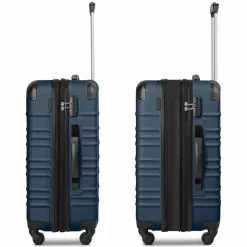 Wenger Koffersets Als Hartgepäck|Koffersets 3-Teilig<Amplar Evo 4 Rollen Kofferset 3-teilig mit Dehnfalte navy blue