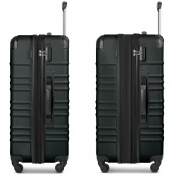 Discount Wenger Amplar Evo 4 Rollen Trolley L 75 cm mit Dehnfalte black