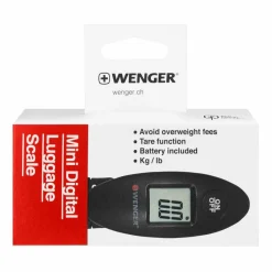 Wenger Kofferwaagen<Mini Digital Luggage Scale black