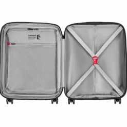 Wenger Hartgepäck Kabinengepäck|4-Rollen Kabinentrolleys<Prymo 4 Rollen Kabinentrolley 55 cm mit Dehnfalte black