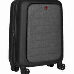 New Wenger Syntry 4-Rollen Kabinentrolley 55 cm Laptopfach black / heather grey