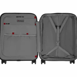 New Wenger Syntry 4-Rollen Kabinentrolley 55 cm Laptopfach black / heather grey