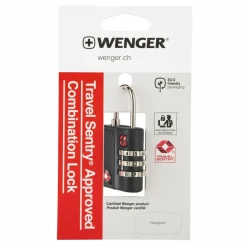 Online Wenger Travel Sentry Approved Combination Lock black