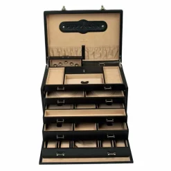 Windrose Ambiance Schmuckkasten Leder 37 cm