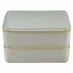 Windrose Schmuckkästen<Aurora Schmuckkasten 21 cm hellgrau