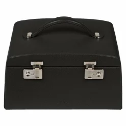 Windrose Schmuckkästen<Beluga Schmuckkasten Leder 29.5 cm schwarz