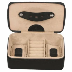 Best Windrose Beluga Schmuckkasten Leder 14.5 cm schwarz