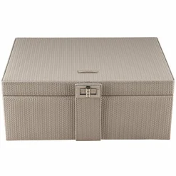 Windrose Schmuckkästen<Corbello Schmuckkasten 28 cm taupe