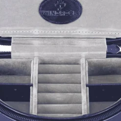 Discount Windrose Merino Moda Schmuckkasten 16 cm dunkelblau