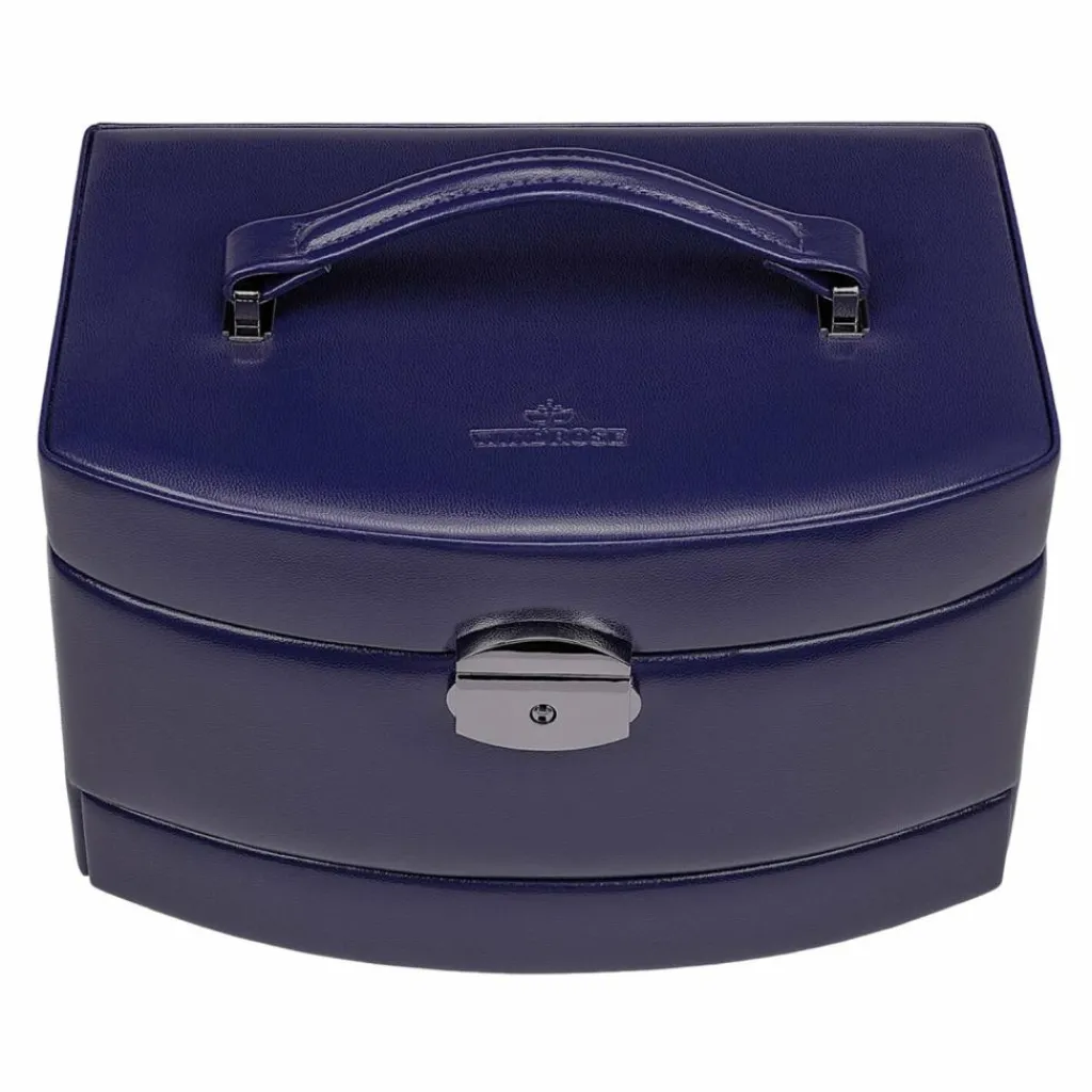 Sale Windrose Merino Moda Schmuckkasten 22 cm dunkelblau