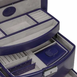 Sale Windrose Merino Moda Schmuckkasten 22 cm dunkelblau