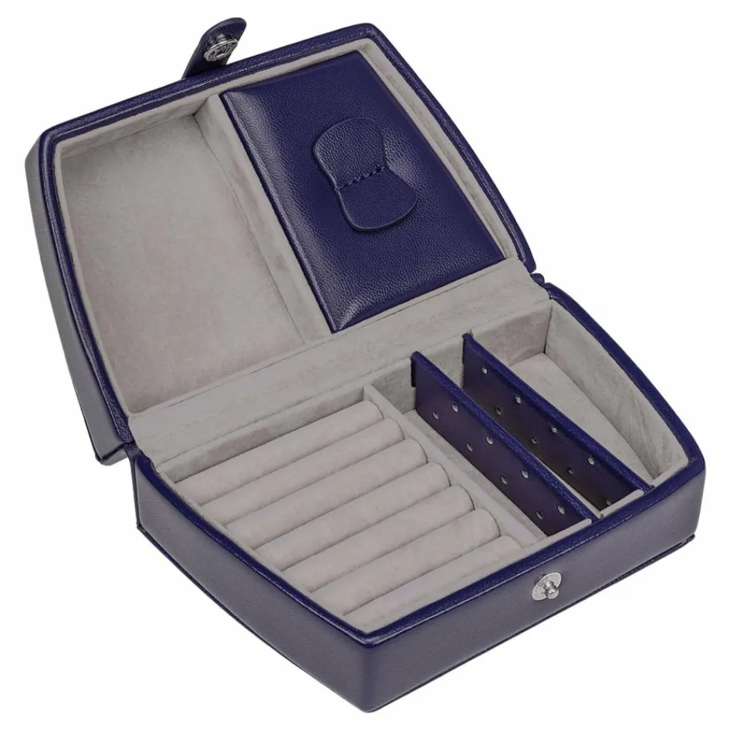 Sale Windrose Merino Moda Schmuckkasten 22 cm dunkelblau