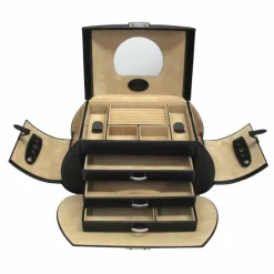 Discount Windrose Merino Schmuckkasten 29.5 cm schwarz