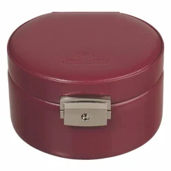 Hot Windrose Merino Schmuckkasten 12 cm rot