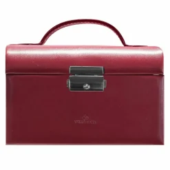 Windrose Schmuckkästen<Merino Schmuckkasten 15 cm rot