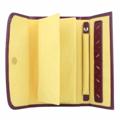 Windrose Merino Schmuckrolle Leder 20 cm