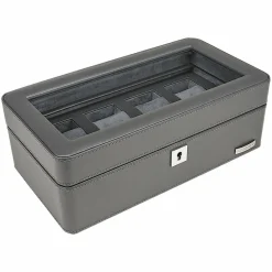 Discount Windrose Schmuckkasten 26.5 cm grau