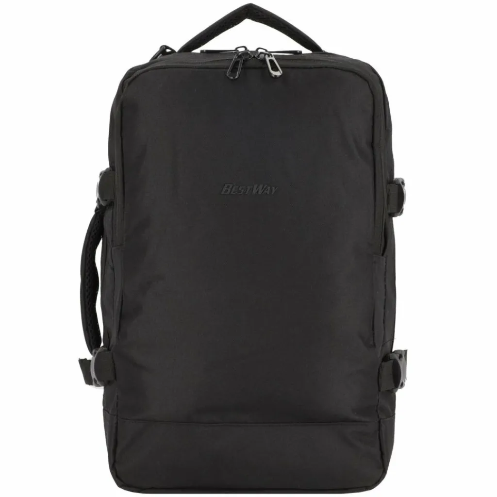 Worldpack Daypacks<BestWay Daypack 41.5 cm Laptopfach schwarz