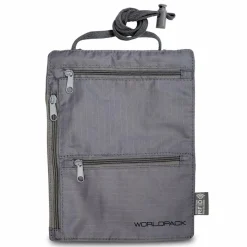 Worldpack Brustbeutel<Brustbeutel RFID Schutz 15 cm hellgrau