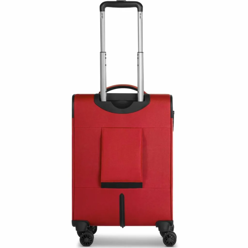 Worldpack 4-Rollen Kabinentrolleys|Weichgepäck<Chicago 4 Rollen Kabinentrolley S 55 cm dark-red