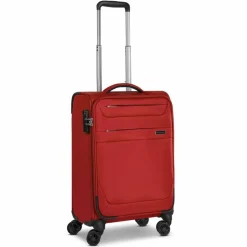 Worldpack 4-Rollen Kabinentrolleys|Weichgepäck<Chicago 4 Rollen Kabinentrolley S 55 cm dark-red
