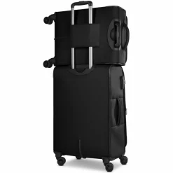 Worldpack Weichgepäck Kabinengepäck|4-Rollen Kabinentrolleys<Chicago 4 Rollen Kabinentrolley S 55 cm black