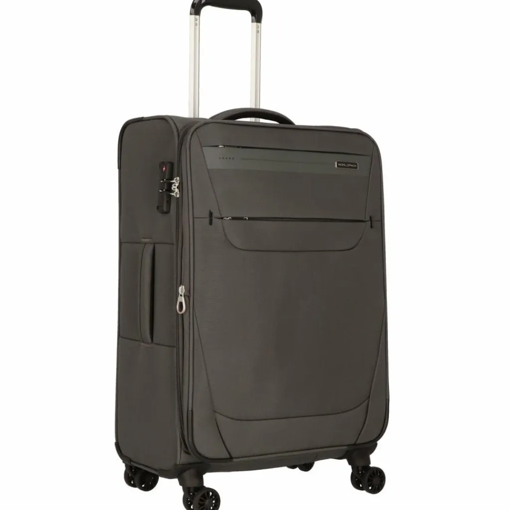 Worldpack Denver 4 Rollen Kofferset 3-teilig