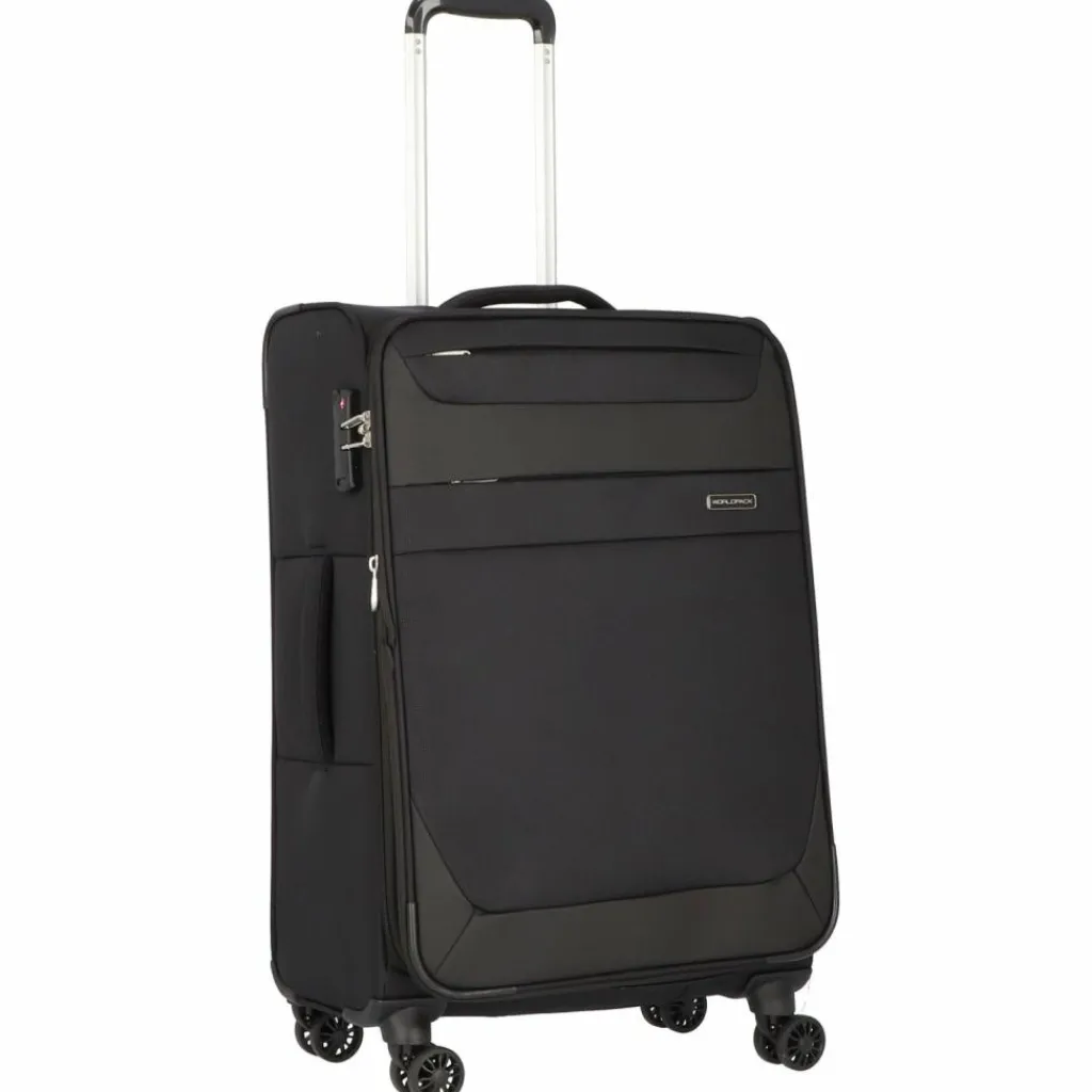 Worldpack Dublin 4 Rollen Kofferset 3-teilig mit Dehnfalte